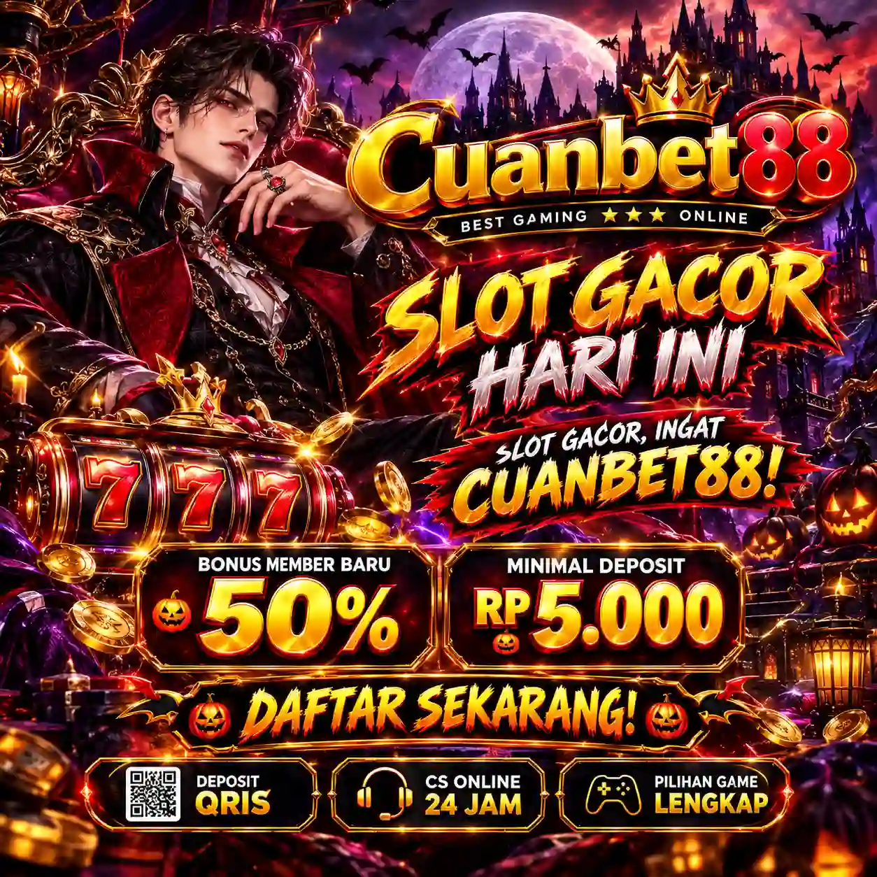 CUANBET88: Situs Resmi Andalan Link Slot Gacor Hari Ini Slot88 Gampang Menang